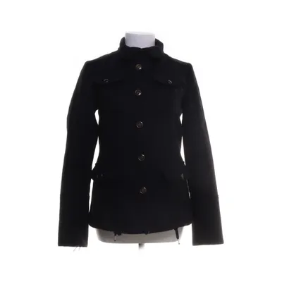 Erwt jas (Zwart) van Karl Lagerfeld Nylon, Wol