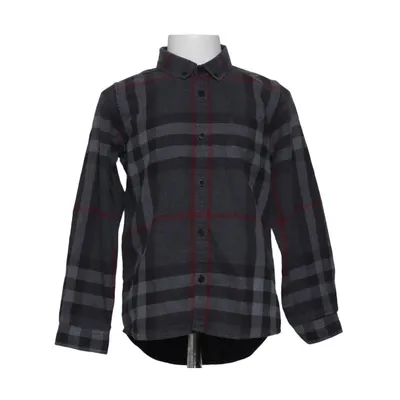 Chemise en flanelle (Gris, Rouge, Noir) de Burberry Children Coton