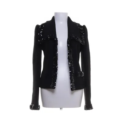 Blazer (Zwart) van Dolce & Gabbana Wol, Viscose