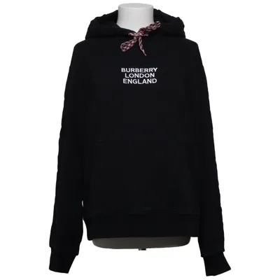 Hoodie (Black) from Burberry Cotton, Elastane
