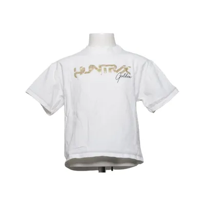 T-shirt (White, Gold) from Zara Cotton