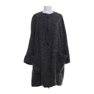 Coat (Gray, Black) from Isabel Marant Wool, Polyester, Alpaca wool, Polyamide, Cotton