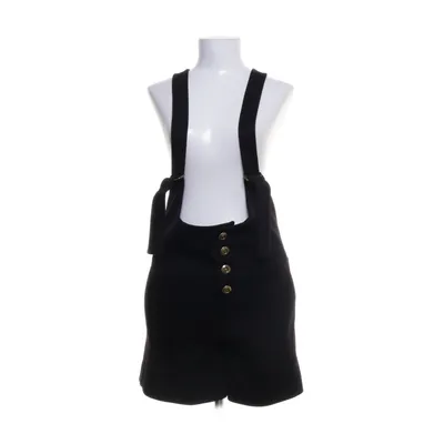 Dungaree shorts (Black) from Chloé Acetate, Cotton, Silk, Wool