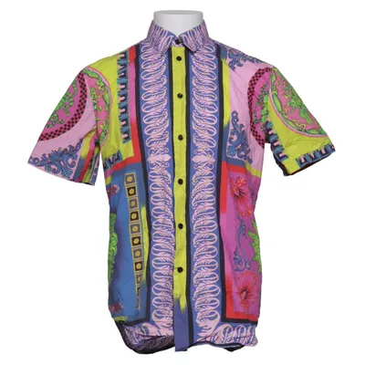 Kortärmad skjorta (Blå, Rosa, Flerfärgad) från Versace Bomull