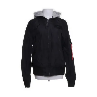 Bomberjacka (Svart, Grå) från Alpha Industries Bomull, Polyamid, Polyester