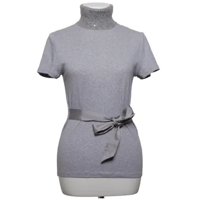 Topp (Grå) från Brunello Cucinelli Elastan, Silke