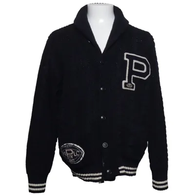 Cardigan (Blå) fra Polo Ralph Lauren Akryl, Polyester, Uld