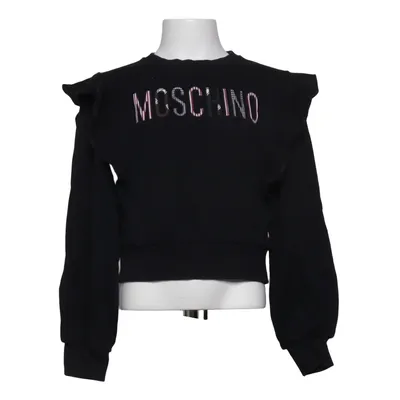 Collegetröja (Svart) från Moschino Teen Bomull, Elastan