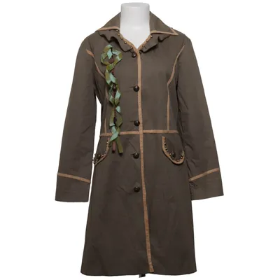 Manteau (Vert, Beige) de Taifah