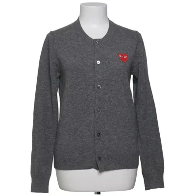 Cardigan (Grå) fra Comme des Garçons PLAY Uld