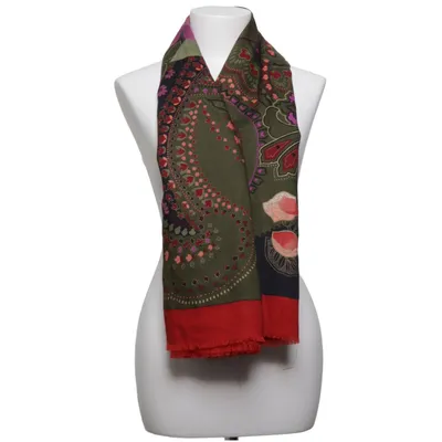 Shawl (Red, Multicolored) from Gucci Silk, Wool