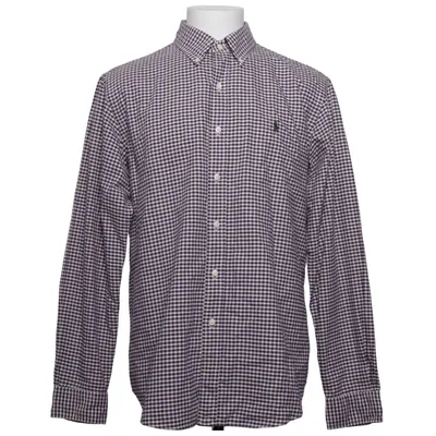 Buttondownskjorte (Lilla, Hvid) fra Ralph Lauren Bomuld