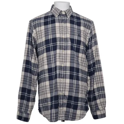 Flanellen overhemd (Blauw, Wit) van Polo Ralph Lauren Katoen