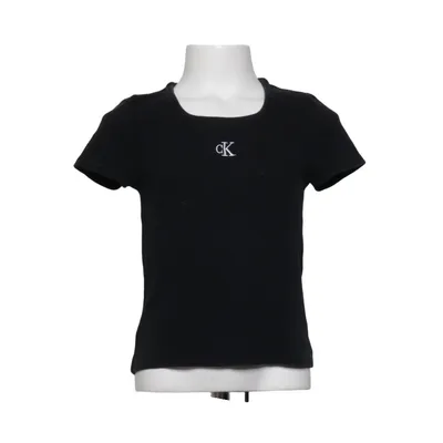T-shirt (Noir) de Calvin Klein Jeans Coton, Élasthane, Polyester