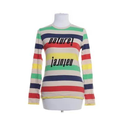 Lange mouwen shirt (Beige, Meerkleurig) van Ganni Katoen