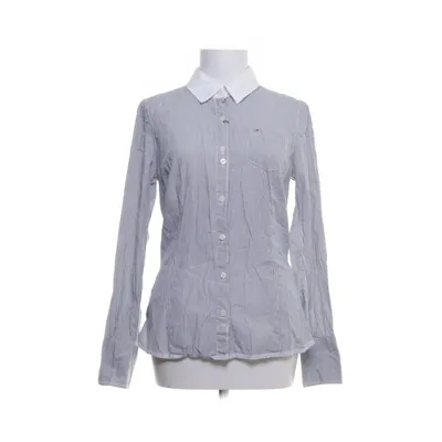 Shirt (Wit, Blauw) van Hilfiger Denim Katoen