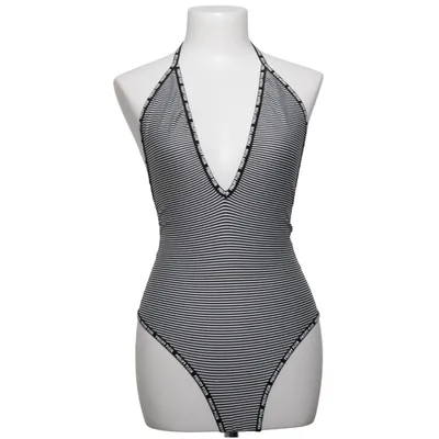Body (Black, White) from Philipp Plein Elastane, Metallic fiber, Polyamide