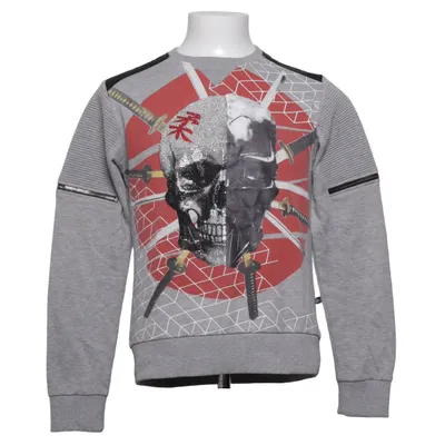 Sweatshirt (Grå) fra Philipp Plein Homme Bomuld