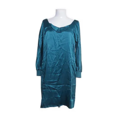 Kjole (Petroleumsgrøn) fra See by Chloé Elastan, Polyester, Silke