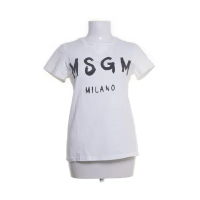 T-shirt (Blanc) de MSGM Coton