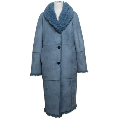 Shearlingjacka (Blå) från Beaumont Polyester