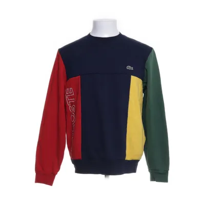 Collegetröja (Blå, Flerfärgad) från Lacoste Bomull, Polyester