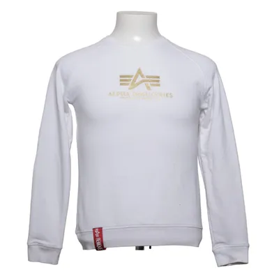 Sweatshirt (Wit) van Alpha Industries Katoen, Polyester