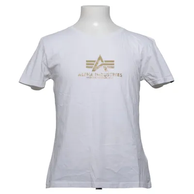 T-shirt (White) from Alpha Industries Cotton