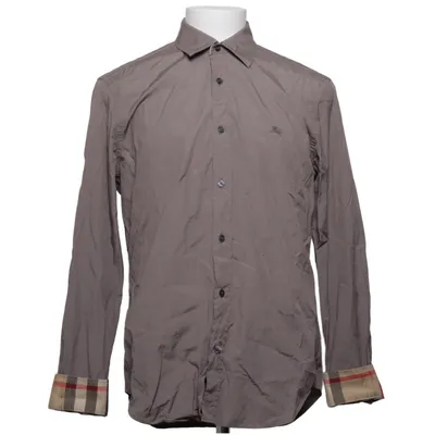 Chemise (Gris) de Burberry Brit Coton, Élasthane