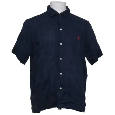 Korte mouwen shirt (Blauw) van Polo Ralph Lauren Linnen