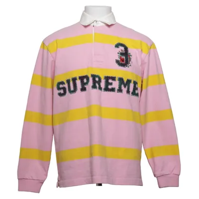 Rugby shirt (Pink, Yellow, White) from Supreme Cotton
