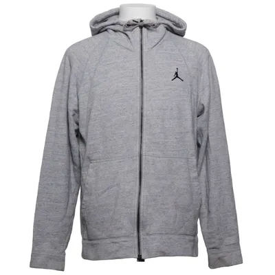 Capuchon sweater (Grijs) van Nike Air Jordan Katoen, Polyester, Viscose