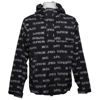 Shell jack (Zwart, Wit) van Supreme Elastaan, Polyamide, Polyester, Polyurethaan