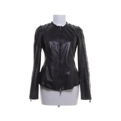 Leren jack (Bruin) van Emporio Armani Leer, Viscose, Polyester