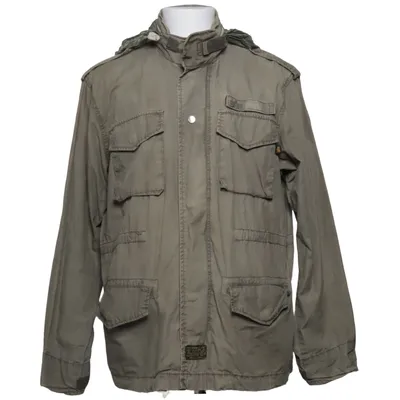 Veste safari (Vert) de Alpha Industries Coton