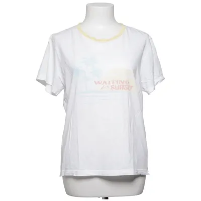 T-shirt (Hvid, Gul, Blå) fra Saint Laurent Bomuld