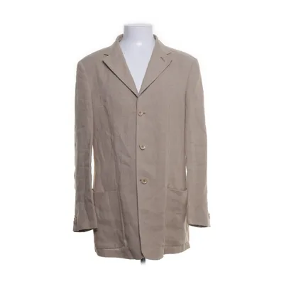 Blazer (edles Leinensakko mit Reverskragen, Knöpfe mit dezentem umlaufenden Armani Schriftzug) from Armani Collezioni Linen