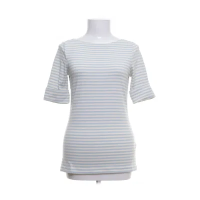 Top (Blauw, Wit) van Lauren Ralph Lauren Katoen, Elastaan