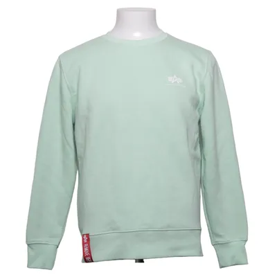 Sweatshirt (Groen) van Alpha Industries Katoen, Polyester