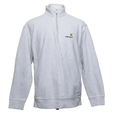 Collegetröja (Half Zip American Script Sweat) från Carhartt WIP Bomull, Elastan, Polyester