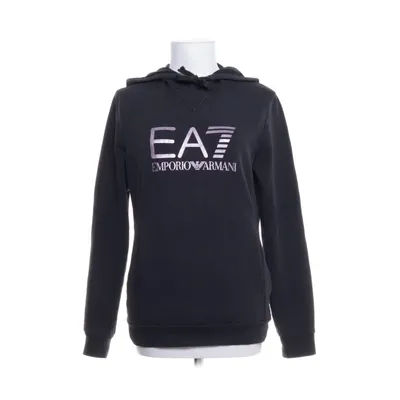 Capuchon sweater (Zwart) van Emporio Armani Katoen, Elastaan