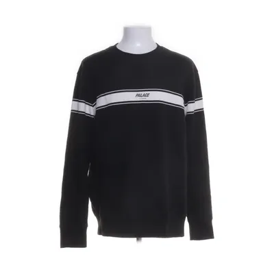 Collegetröja (Svart, Vit) från Palace Bomull