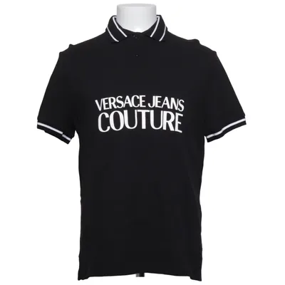 Polo (Noir) de Versace Jeans Couture Coton, Élasthane, Polyester