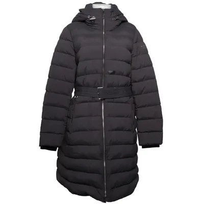 Down coat (Gray) from Burberry Cotton, Elastane, Polyamide, Polyester, Down