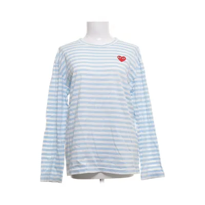 Långärmad t-shirt (Blå, Vit) från Comme des Garçons PLAY Bomull