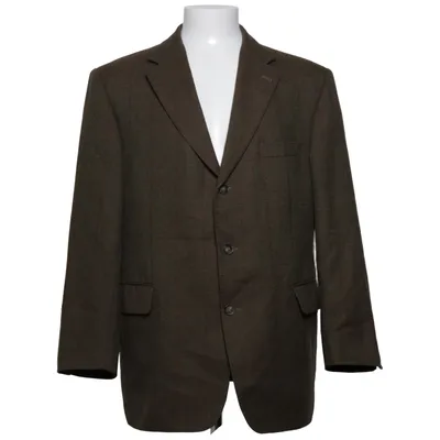 Blazer (Groen, Bruin) van Burberry Kasjmier, Viscose, Wol