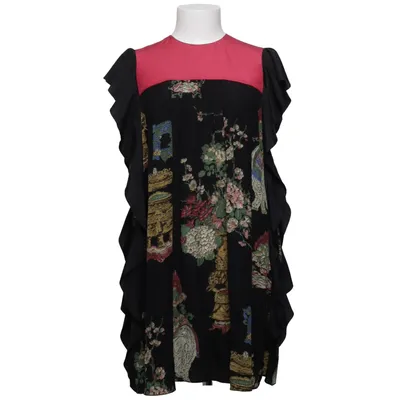 Dress (Black, Multicolored) from Red Valentino Polyester, Silk