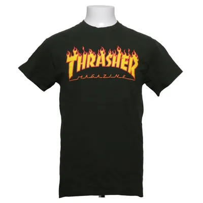 T-shirt (Groen) van Thrasher Katoen