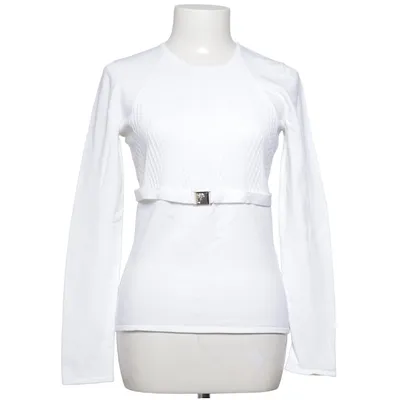 Pull-over (Blanc) de Versace Collection Élasthane, Polyamide, Viscose