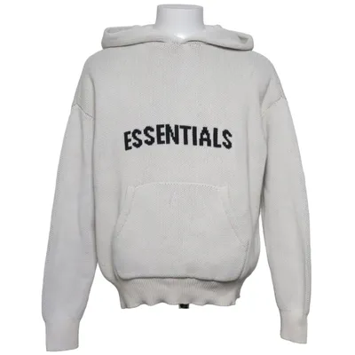 Huvtröja (Vit) från Fear of God Essentials Bomull, Polyester